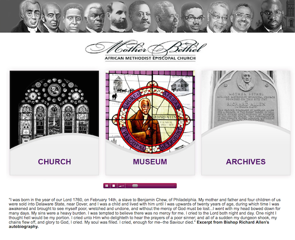 Motherl Bethel AME Church website